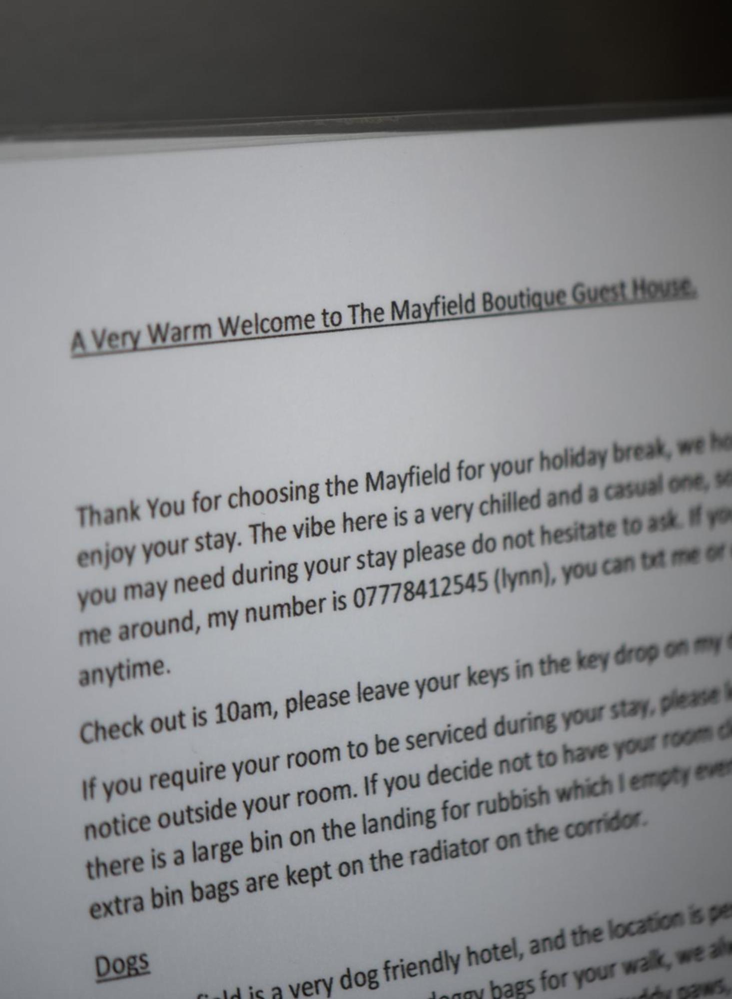 The Mayfield Boutique Guest House Blackpool Extérieur photo